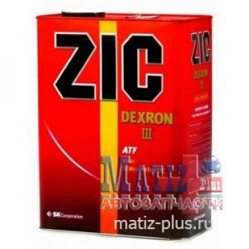 Масло трансмиссионное АКП ZIC-4л DEXRON-3