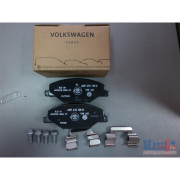 Колодки тормозные передние (с 2011г) для Volkswagen Polo