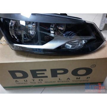 Фара правая с 2015г. (с корректором) для Volkswagen Polo